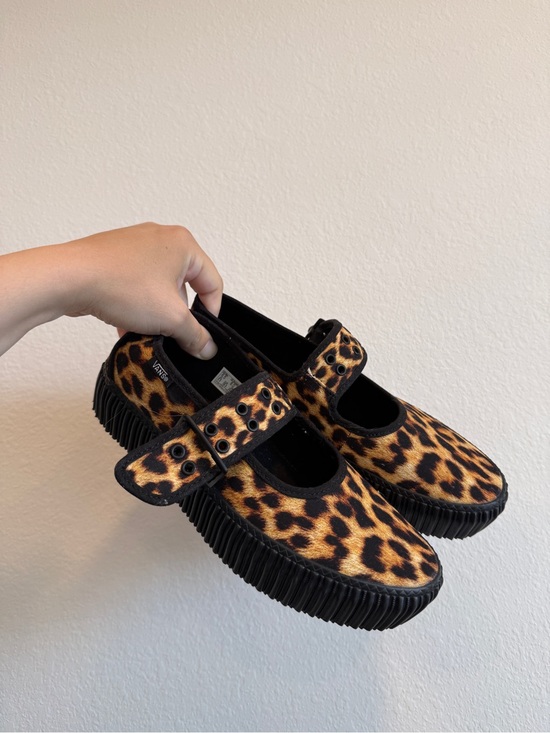 Shoes - Leopard Mary Jane’s by Vans